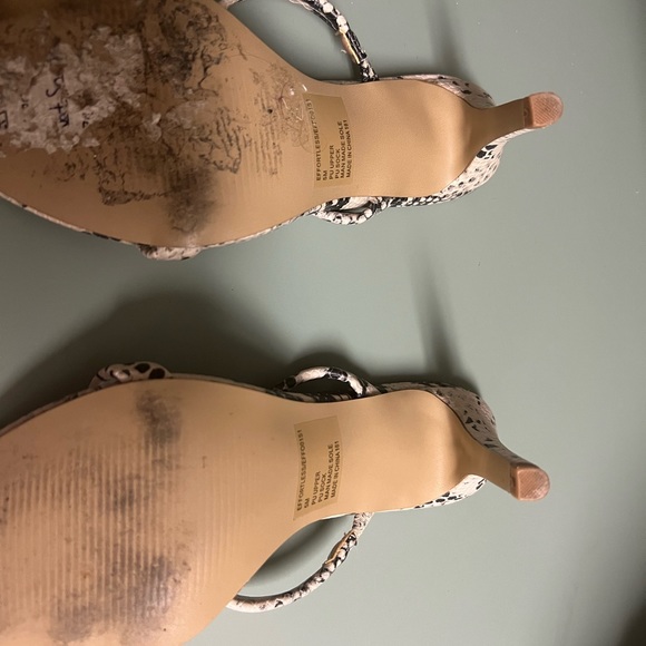 Steve Madden snake print heels - Picture 3 of 4